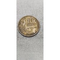 Франция 10 франк 1951