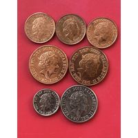 Монеты поздней Елизаветы ll