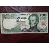 2000 боливар Венесуэла 1998 г.