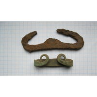 Кресало с бронзовой оправкой для кремня.