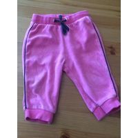Велюровые штаны Coccodrillo на рост 74 см, розовые, с лампасами. Невероятно мягкие и приятные на ощупь. ПОталии тянется 20-26 см, длина 34 см.