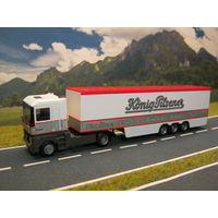 Модель грузового автомобиля Renault Magnum(1). Масштаб HO-1:87.