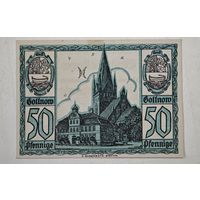 1921 год 50 пфеннигов  Германия