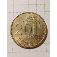 20 пенни Финляндия 1983 К. год