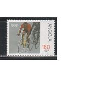 Ангола-1992 (Мих.898) , ** ,   Спорт, Велоспорт , Велосипеды,