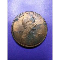 США 1 цент 1983