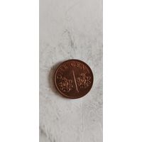 Сингапур 1 цент 1995