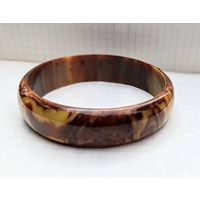 Винтажный браслет, бакелит СССР. Бижутерия 80