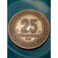 25 франков Камерун 1985 год.
