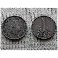 Нидерланды 1 цент 1950
