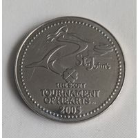 Медаль по кёрлингу. Канада. 2005 г.