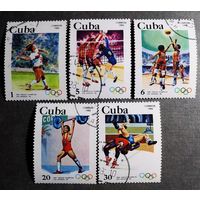 Марки Куба 1983 год Олимпийские игры