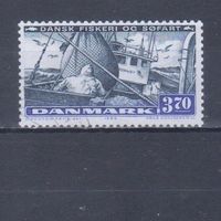 [643] Дания 1984. Рыболовный флот. Гашеная марка.