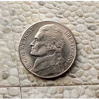 5 центов 2001(D) года США.