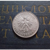 20 злотых 1989 Польша #10 XF