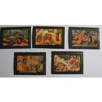 Роспись. Палех. 5м. 1982г.