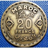 Марокко 20 франков 1952 г.