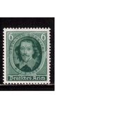 Германия(Рейх)-1936,(Мих.608)  **, Личности, Физик(одиночка)