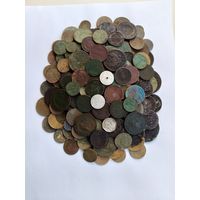 Сборный лот монет РИ,Дореформа и другие 210 штук с рубля!