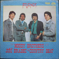 The Moody Brothers With Jiri Brabec & Country Beat – Friends, LP 1990