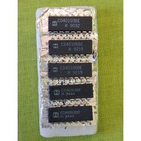 Микросхемы серии CD40 список в описании