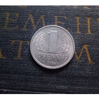 1 пфенниг 1984 (A) Германия ГДР #27 AU