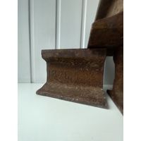 Части рельса узкоколейки 1898 года