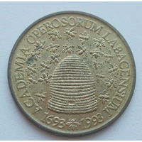 Словения 5 толар 1993 год 300 лет Словенской Академии Наук и Искусств