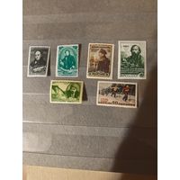 Лот чистых марок СССР 1952 год