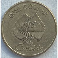 Австралия 1 доллар 2002 г. Год отдаленных районов Австралии