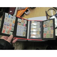 Кляссер с разными марками. Торги!