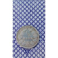 Германия 1/2 марки 1915 F