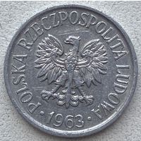 Польша 5 грошей 1963 г.