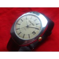 Часы ПОЛЕТ 2614 СЛИВА из СССР 1970-х в ДОСТОЙНОМ СОСТОЯНИИ