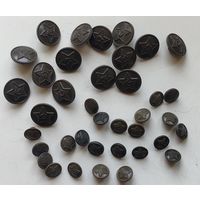 Пуговицы пластиковые