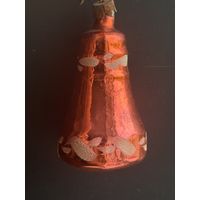 Ёлочная игрушка колокольчик СССР