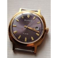 Часы СССР наручные SLAVA au 10  * Торг *