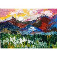 Картина мастихином