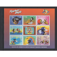 Дисней Уганда 1998** Микки Маус Mickey Mouse, Уолт Дисней Walt Disney Мультипликация