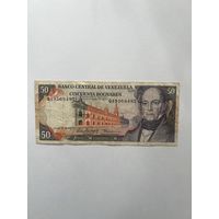 Венесуэла. 50 боливаров. 1995 год. Q49568482