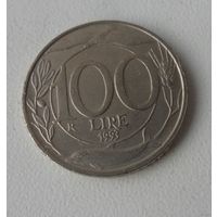 100 лир Италия 1993 г.в.