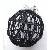 Шары. Елочные игрушки. Черные