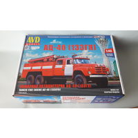 ЗиЛ-133ГЯ АЦ-40 AVD 1:43 Обмен возможен Пожарная автоцистерна Автомобиль в деталях