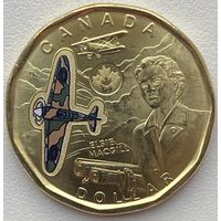 Канада 1 доллар 2023 г. Авиаинженер Элси МакГилл. Цветная