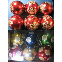 Елочные шары 70 штук