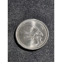 Папуа-Новая Гвинея 5 тойя 2010 Unc