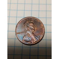 1 цент США 1996 D  год