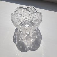Вазочка конфетница салатница хрусталь СССР