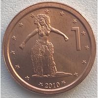 Острова Кука 1 цент 2010 г.