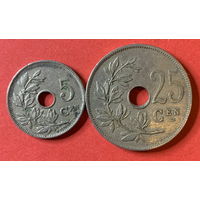 Бельгия, 2 монеты BELGIE